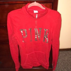 PINK quarter zip